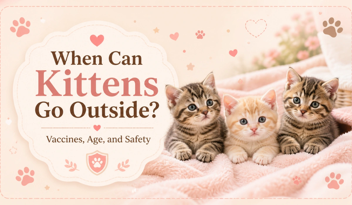 When Can Kittens Go Outside? Vaccines, Age, and Safety