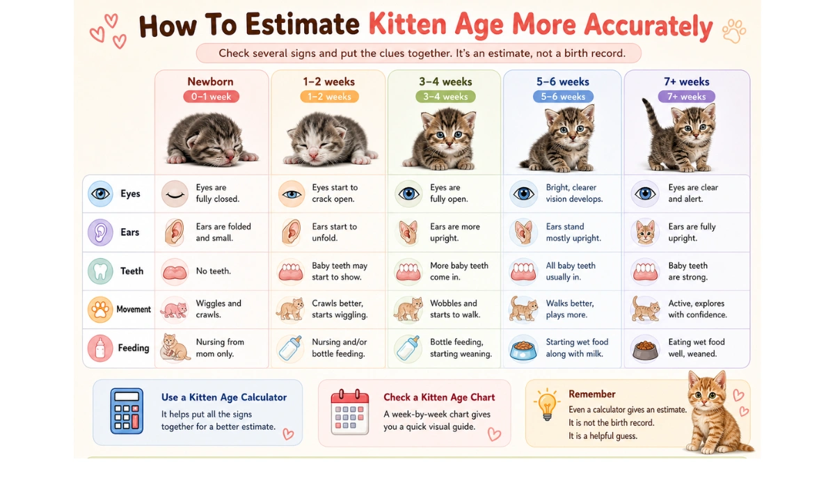 How To Estimate Kitten Age More Accurately